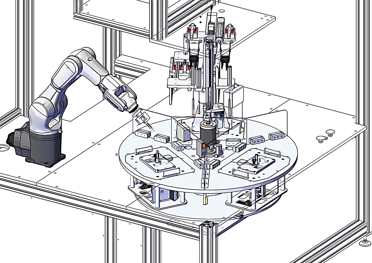 Plastic Components-Automatic Assembly Machine_7-min