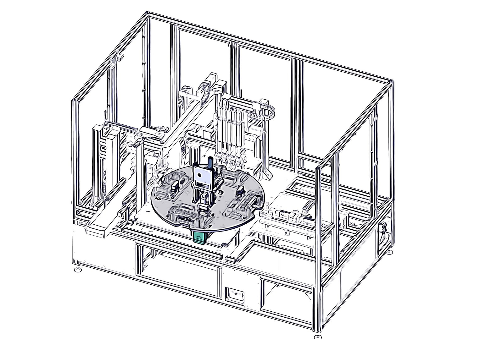 Rotary indexing tables